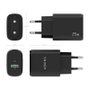 Aisens Cargador 25W con USB-C PD3.0 y USB-A QC3.0 Negro A110-0759